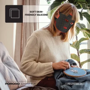Porodo Lifestyle Red Light Therapy Face Mask