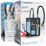 جامپ استارتر و پمپ باد 3 در 1 پاورولوژی Powerology 3-In-1 Jump Starter & Tire Inflato