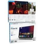 تلویزیون قابل حمل پاورولوژی FHD هوشمند Powerology Portable FHD Smart TV