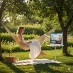 تلویزیون قابل حمل پاورولوژی FHD هوشمند Powerology Portable FHD Smart TV