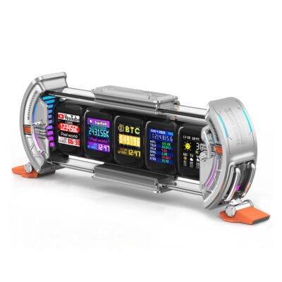 ساعت و نمایشگر دیجیتال سایبرپانک دیووم Divoom Time Gate