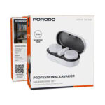ست میکروفون بی سیم Lavalier پرودو Porodo Lavalier Microphone PDWMDMIC