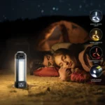 چراغ کمپینگ پایه دار شارژی گرین لاین Green Lion Trio Beam Lite Tripod Camping Light