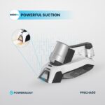 جاروشارژی لکه‌ بر مدل PPBCHA50 پاورولوژی Powerology Cordless Spot Cleaner - Image 3
