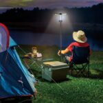 چراغ کمپینگ پایه دار شارژی گرین لاین Green Lion Trio Beam Lite Tripod Camping Light