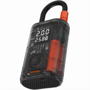پمپ باد شارژی Vyrox پرودو Porodo Vyrox Car Tire Inflator PDGA05BK