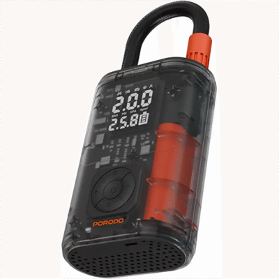 پمپ باد شارژی Vyrox پرودو Porodo Vyrox Car Tire Inflator PDGA05BK
