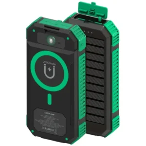 پاوربانک Solar Flex ظرفیت 20000 میلی آمپری گرین لاین Green Lion Solar Flex 20000mAh Power Bank