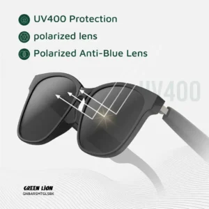 Green Lion Barcelona Smart Glasses Black 1