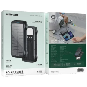 Green Lion Solar Force 20000mAh Power Bank Black.webp4