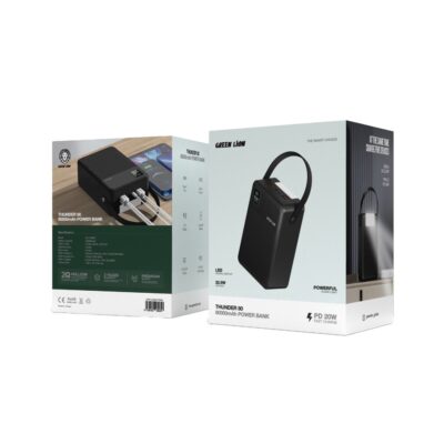 پاوربانک Thunder 80 ظرفیت 80000 میلی آمپری گرین لاین Green Lion Thunder 80 Power Bank