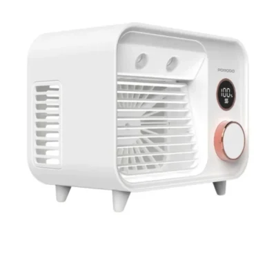 مینی پنکه شارژی رومیزی مه پاش پرودو Porodo Lifestyle Mini Mist Fan PDF853WH