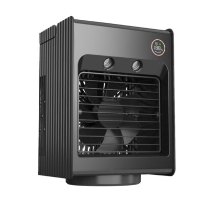 پنکه شارژی رومیزی مه پاش پرودو Porodo Air & Mist Portable Cooling Fan PDLSMFAN