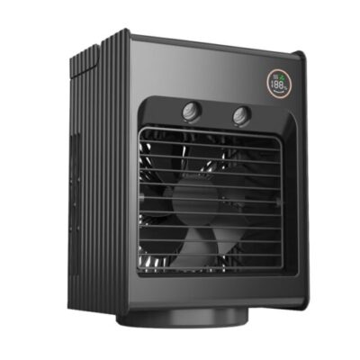 پنکه شارژی رومیزی مه پاش پرودو Porodo Air & Mist Portable Cooling Fan PDLSMFAN