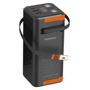 پاوربانک Power Boost ظرفیت 50000 میلی آمپری پرودو Porodo Power Boost 50000mAh Power Bank