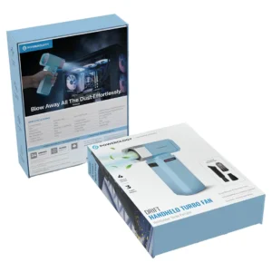 Powerology Drift Handheld Turbo Fan 8000mAh Blue 3