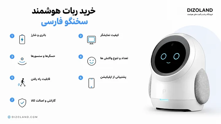 7 نکته مهم هنگام خرید ربات هوشمند سخنگو فارسی