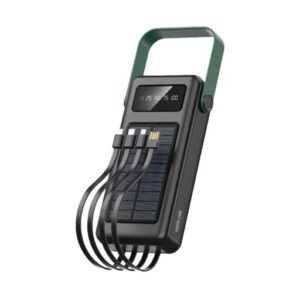 پاوربانک Solar Max ظرفیت 30000 میلی آمپری گرین لاین Green Lion Solar Max 30000mAh Powerbank