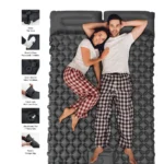 تشک بادی دو نفره گرین لاین Green Lion Double Air Bed Inflatable Air Mattress - Image 4