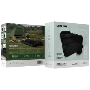 Green Lion Inflatable Car Air Mattress Black4