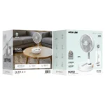 پنکه شارژی ایستاده تاشو Rovio گرین لاین Green Lion Rovio Folding Fan - Image 3