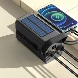 پاوربانک سولار ایکس 100000 میلی آمپری گرین لاین Green Lion Solar X 100000mAh Power Bank