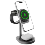 شارژر بی سیم ۳ در ۱ Eifel پاورولوژی Powerology Eifel 3-In-1 Wireless Charger