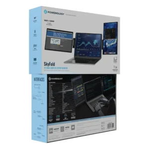 Powerology SkyFold 14 Dual Display Laptop Monitor