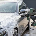 کارواش شارژی و جارو سه کاره مدل GNTRIOWSHGNBK گرین لاین Green Lion Trio Wash Gun Car Wash