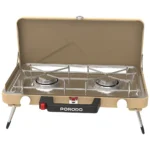 اجاق گاز مسافرتی تاشو دو شعله مدل PDYG002KH پرودو Porodo Dual Burner Foldable Camping Stove - Image 3
