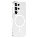 قاب گوشی شفاف مگ سیف Delgado S26 ultra گرین لاین
