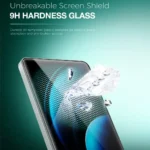 گلس پرایوسی Steve 9H S26 Ultra گرین لاین - تصویر 2