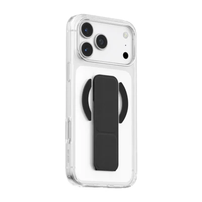 قاب آیفون مگ سیف با جا كارتی Leather 17 / 18 Pro Max گرين لاين