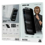 گلس پرایوسی 9H Steve 18 Pro Max گرين لاين - تصویر 2