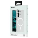 قاب گوشی شفاف مگ سیف Delgado S26 ultra گرین لاین - تصویر 3