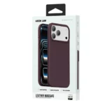 قاب آیفون مگ سيف Leather 17 / 18 Pro گرين لاين - تصویر 3