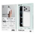 قاب آیفون شفاف Delgado PC 17 / 18 Pro Max گرین لاین - تصویر 3